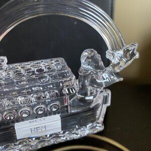 Waterford Marquis Noah on the Arch Crystal Ornament